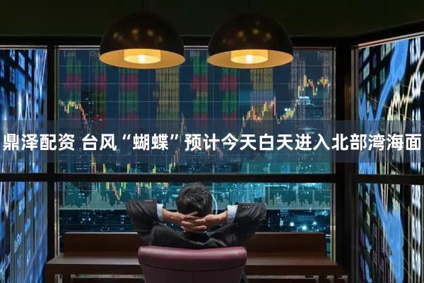 鼎泽配资 台风“蝴蝶”预计今天白天进入北部湾海面