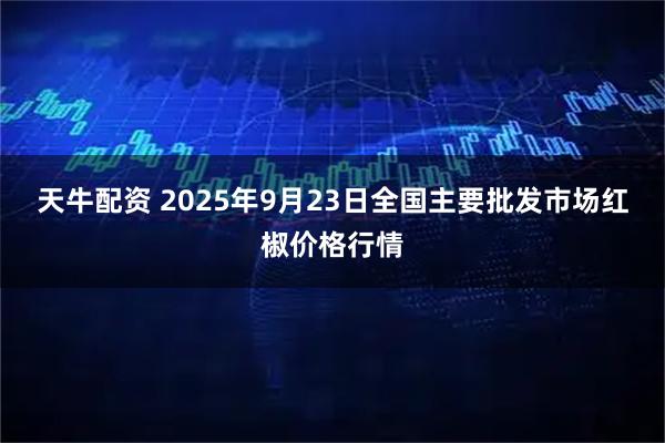 天牛配资 2025年9月23日全国主要批发市场红椒价格行情