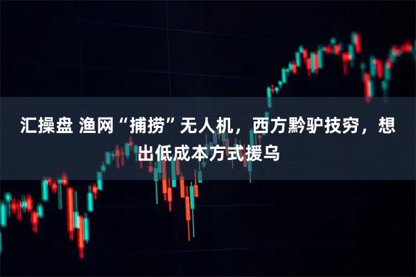 汇操盘 渔网“捕捞”无人机，西方黔驴技穷，想出低成本方式援乌